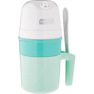 Electric Ice Cream Maker Machine for Gelato Sorbet Frozen Yogurt w Mixing Spoon